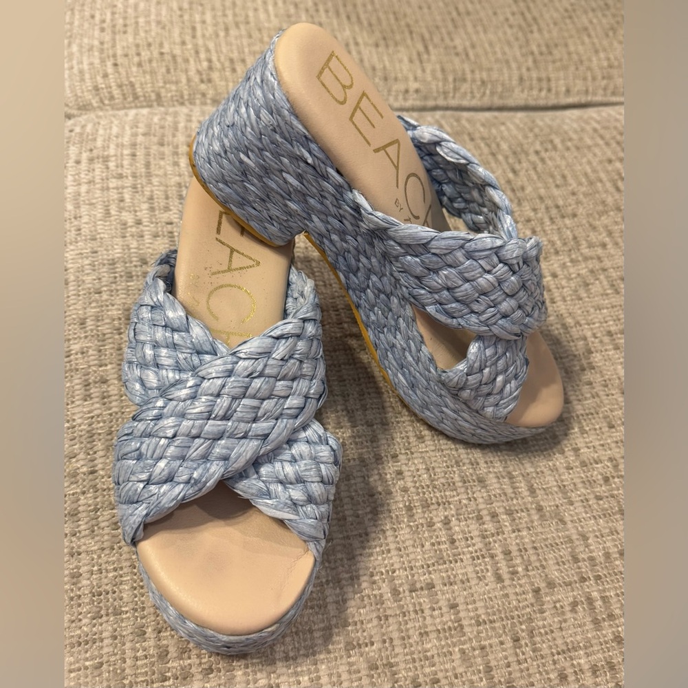 BEACH by Matisse Reflection Woven Wedge Platform Sandals